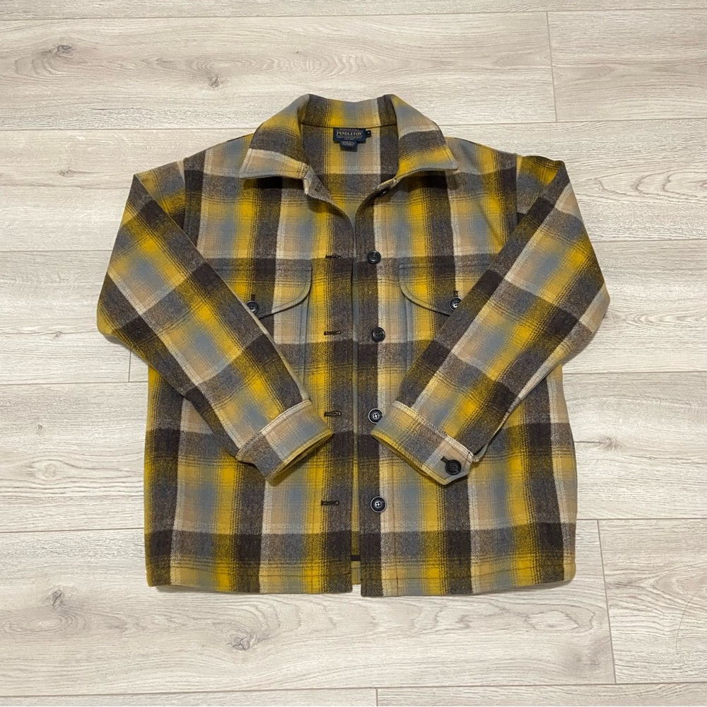 Pendleton Dylan Wool Jacket Plaid Button-Up Jacket - image 1